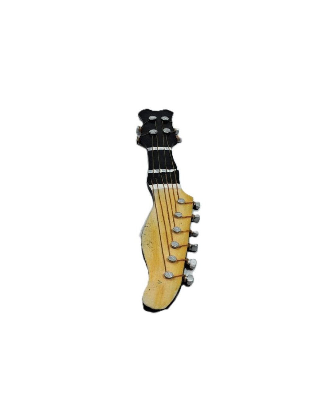 Painted Wood Resin Guitar Wall Decor Hooks Key Holder